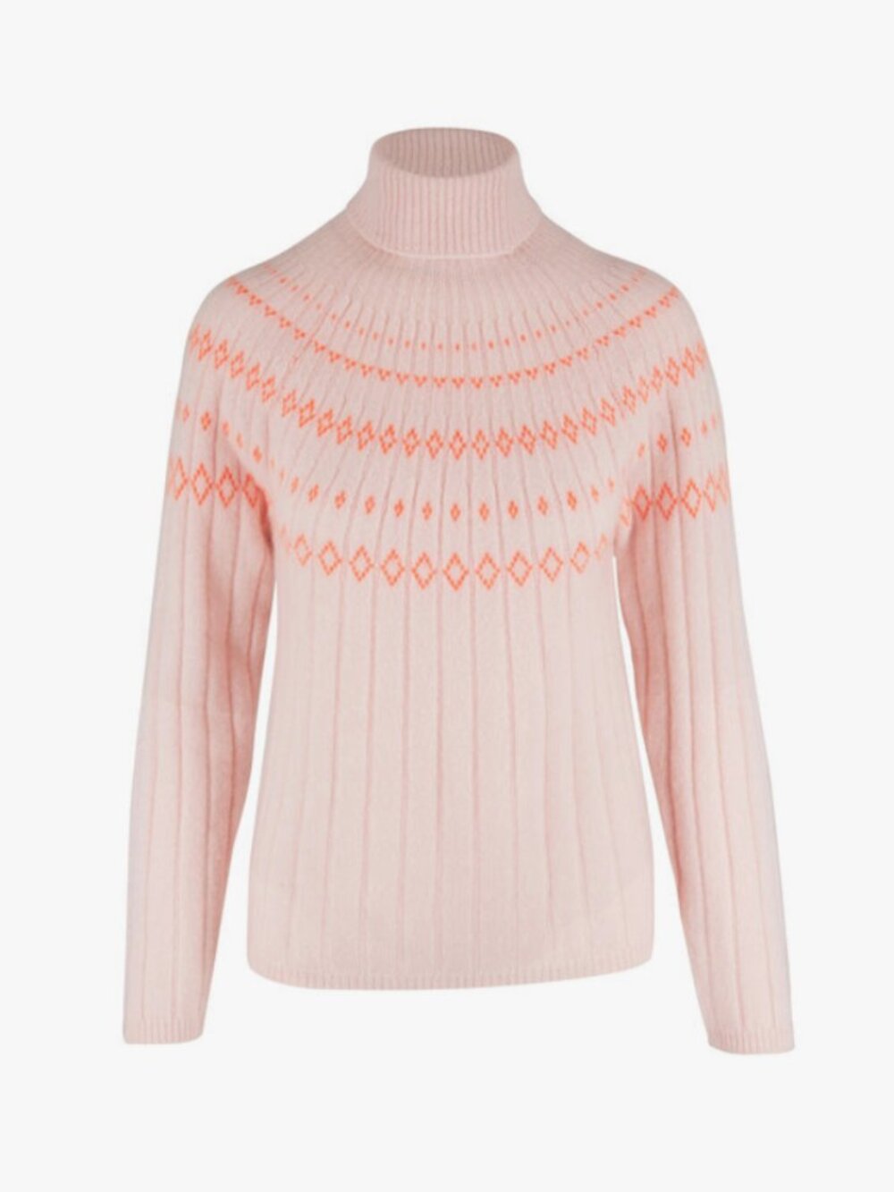 Jumper 1234 | Blossom Ribbed 100% Cashmere Ski Sweater